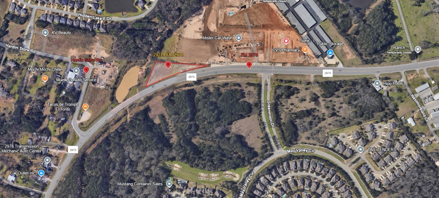 29214 FM 2978 — Aerial Overview