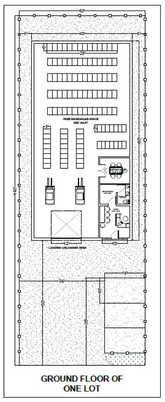 14725 W. Hardy Rd — Site Plan